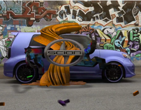 Scion Graffiti Animation