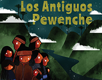 Ilustración del cuento "Los Antiguos Pewenche"