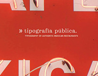 Typography of Authentic Mexican Restaurants