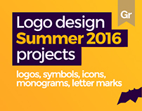 LOGO DESIGN projects, Summer 2016