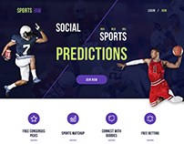 SportsJaw Website Redesign Interaction Concept