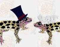 Reptilian Wedding Cards