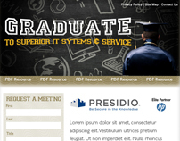 Presidio SLED Landing Page