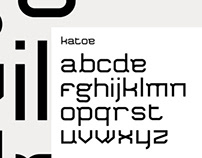 typographie / type design : katoe