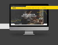 AX4B Website Design