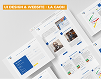 Website & UI design - La CAONFED