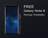 Samsung Galaxy S9 Mockup | FREE DOWNLOAD