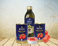 Projeto embalagem - tomate e azeite de oliva Molise