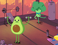 Healthy Food Animated Series