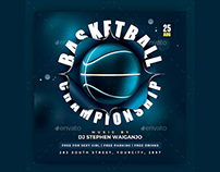 Basketball Championship Flyer