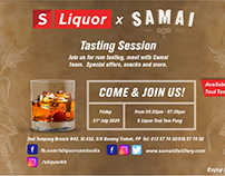 S-Liquor x Samai -Event (Tasting Session)