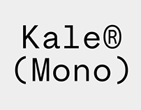 Kale Mono - Free Font