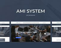 AMI SYSTEM SITE REDESIGN