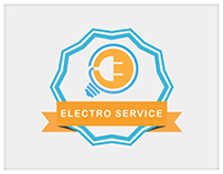 Logo Design | Electro Service | Vintage