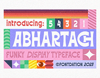 Abhartach | Funky Display Typeface