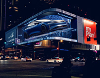 Lucid Moxy | 3D billboard
