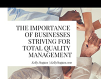 The Importance of Businesses Striving for TQM