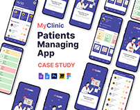 UX Case study: MyClinic - Patients Managing App