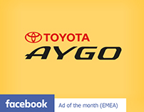 Toyota Aygo: Facebook Ad of the Month