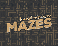 Hand-drawn Mazes