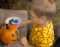 Pumpkin painting