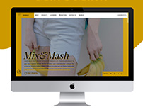 Mix&Mash (E-Commerce Web Design)