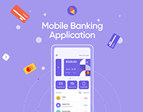 UI/UX Mobile Banking Application by OrangeOrange Agency