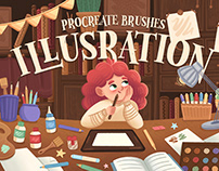 Illustration Brushes 2: Procreate Brushes