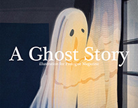A Ghost Story Illustration for Prologue Magazine
