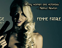 Lighting Test for a fashion video series, Femme Fatale