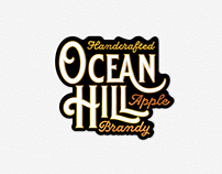 Ocean Hill apple brandy label
