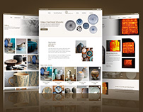 Ceramics and Pottery Website UI Design | Landing Page