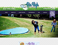 Pin High Wiffle Golf Events Web Design & Development