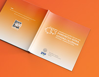 Logo and brochure for ERF