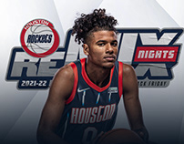 2021-22 Houston Rockets REMIX Nights Campaign
