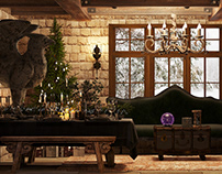 New Year's interior for a fairytale witch!
