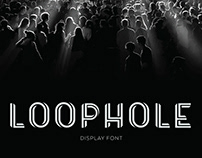 Loophole - Font