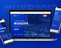 #UXB2018. UX & UI Design for Worldwide UX Conference