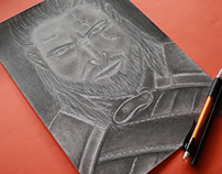 The Witcher III: Graphite Drawing