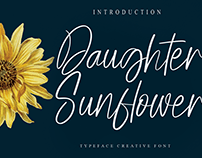 FREE | Daughter Sunflower Font