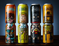 Animated Beer Cans for Noble Rey Brewing Co.