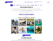 Website design and Development for Sartorious Sports