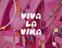 Jewelry Brand Identity | Редизайн логотипа Viva La Vika