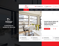 Corporate Web-site Design for ProWind LTD