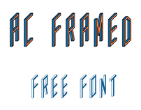 AC Framed (Free Font)