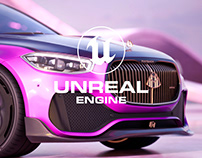 UE5 - Maybach AMG S900 in Barbie World