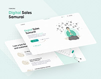 Digital Sales Samurai | Landing page