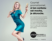 Campagne pour l'agence Jack Russell