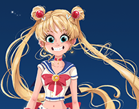 Sailor Moon Redesign - CDChallenge Entry