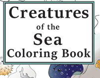 Creatures of the Sea Coloring Book